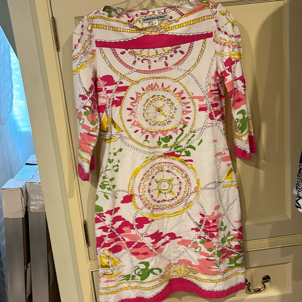 Barbara Gerwit Dress. Soft Cotton w/5% Lykra.